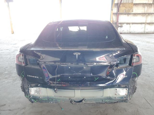 5YJSA1DP2DFP09068 - 2013 TESLA MODEL S Կապույտ լուսանկար 6