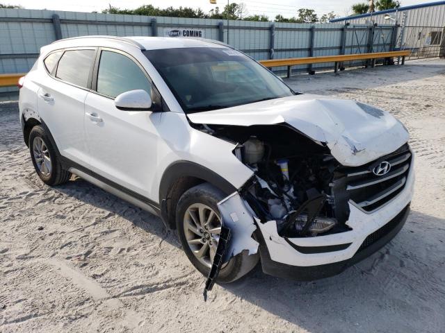 KM8J33A40JU725957 - 2018 HYUNDAI TUCSON SEL WHITE photo 4