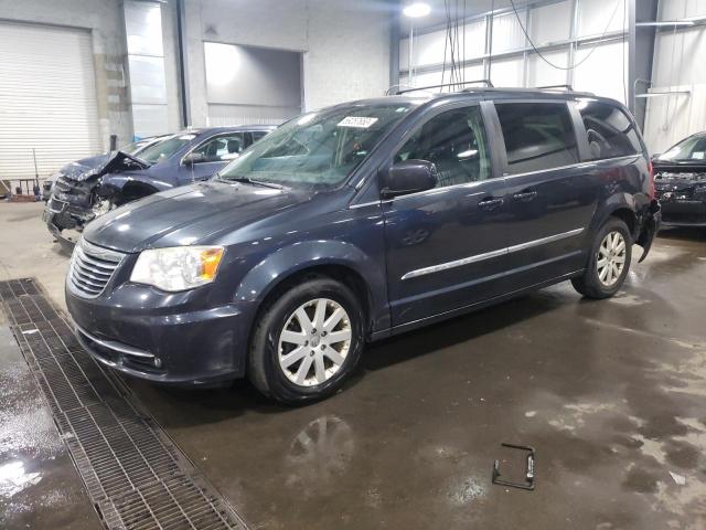 2C4RC1BG1ER269068 - 2014 CHRYSLER TOWN & COU TOURING BLUE photo 1
