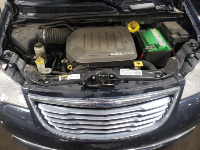 2C4RC1BG1ER269068 - 2014 CHRYSLER TOWN & COU TOURING BLUE photo 12
