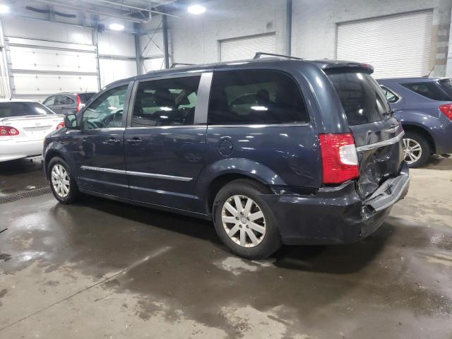 2C4RC1BG1ER269068 - 2014 CHRYSLER TOWN & COU TOURING BLUE photo 2