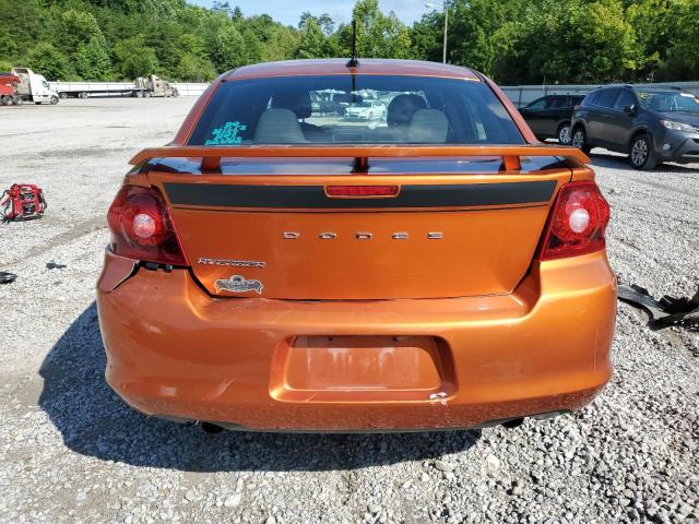 1B3BD1FG7BN574903 - 2011 DODGE AVENGER MAINSTREET ORANGE photo 6