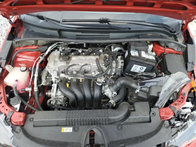 5YFEPMAE2MP269731 - 2021 TOYOTA COROLLA LE RED photo 11