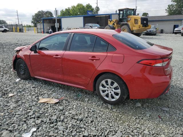 5YFEPMAE2MP269731 - 2021 TOYOTA COROLLA LE RED photo 2