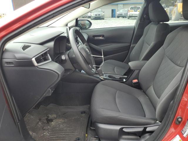 5YFEPMAE2MP269731 - 2021 TOYOTA COROLLA LE RED photo 7