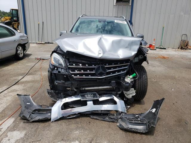 4JGDA5HB8DA174959 - 2013 MERCEDES-BENZ ML 350 4MATIC SILVER photo 5