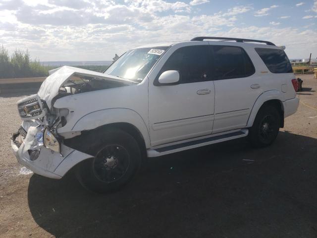 5TDBT48A13S197010 - 2003 TOYOTA SEQUOIA LIMITED WHITE photo 1