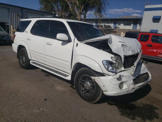 5TDBT48A13S197010 - 2003 TOYOTA SEQUOIA LIMITED WHITE photo 4