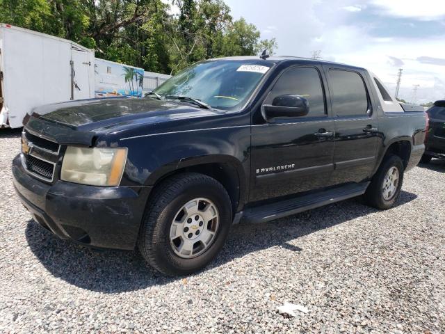 3GNEC12087G269165 - 2007 CHEVROLET AVALANCHE C1500 BLACK photo 1