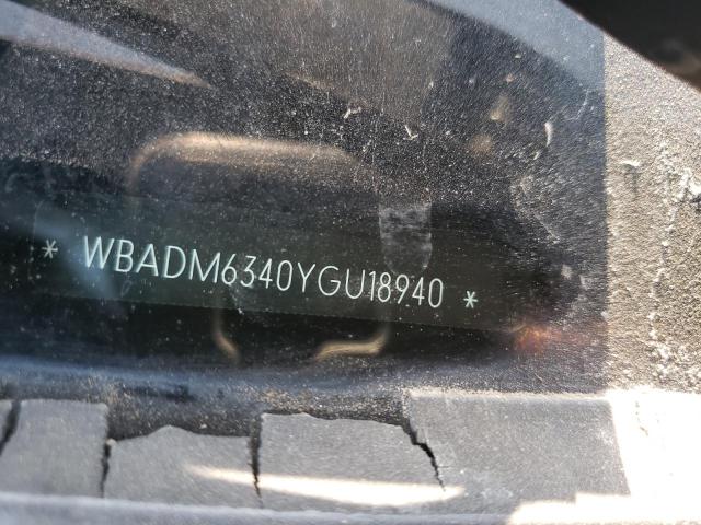 WBADM6340YGU18940 - 2000 BMW 528 I AUTOMATIC BLACK photo 12