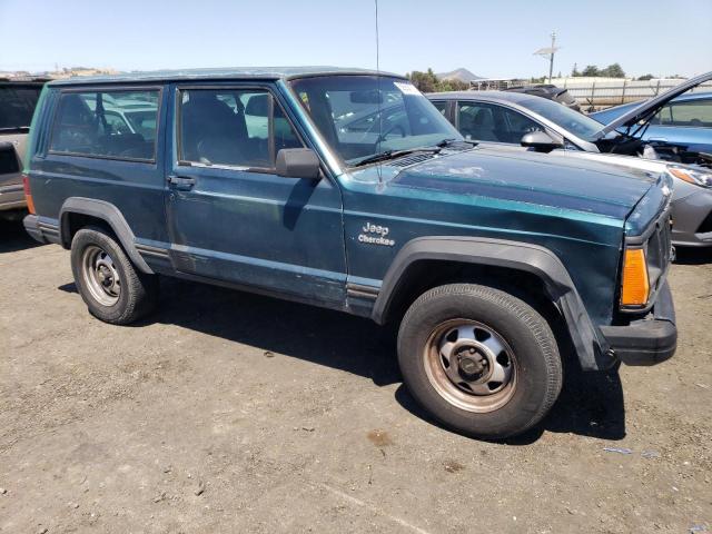 1J4FT27S9SL623519 - 1995 JEEP CHEROKEE SE TEAL photo 4