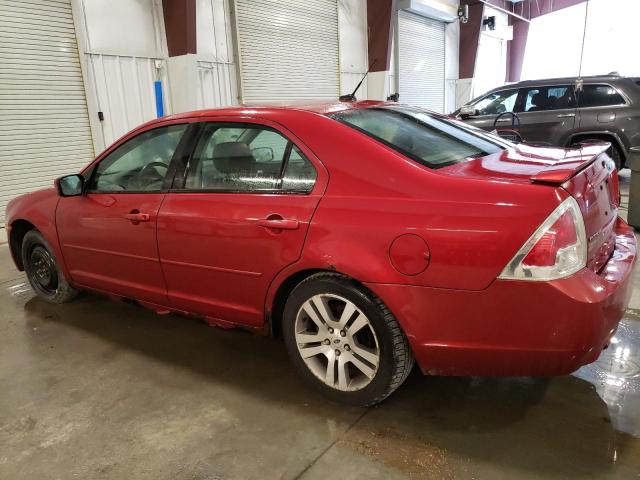 3FAHP07167R245351 - 2007 FORD FUSION SE RED photo 2