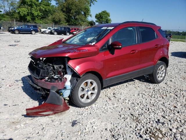 MAJ6S3GL0LC372291 - 2020 FORD ECOSPORT SE RED photo 1
