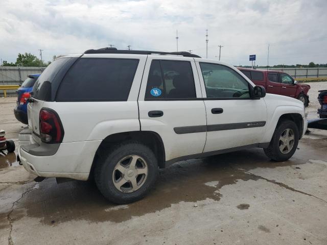 1GNDT13S542128649 - 2004 CHEVROLET TRAILBLAZE LS WHITE photo 3