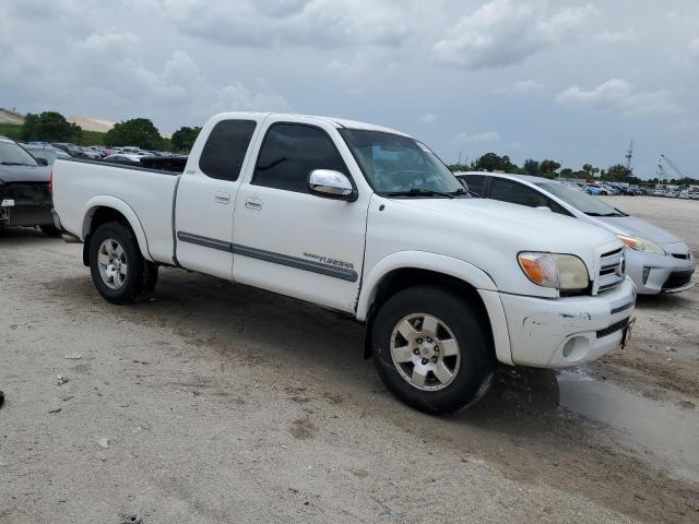 5TBRT34176S472598 - 2006 TOYOTA TUNDRA ACCESS CAB SR5 WHITE photo 4