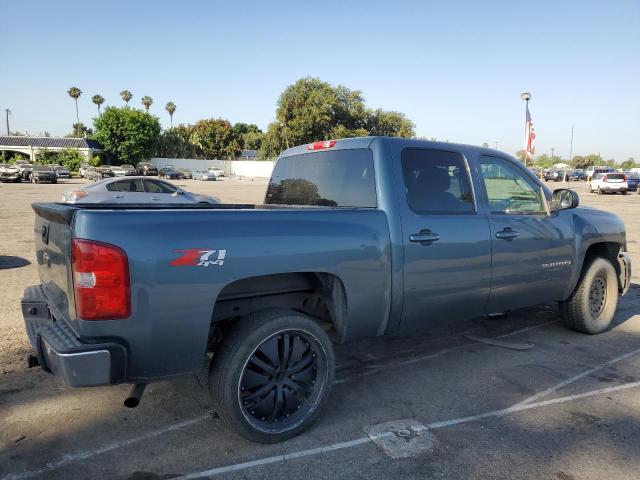 2GCEK13M971567956 - 2007 CHEVROLET SILVERADO K1500 CREW CAB BLUE photo 3