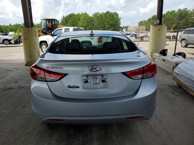 5NPDH4AE9DH159331 - 2013 HYUNDAI ELANTRA GLS SILVER photo 6