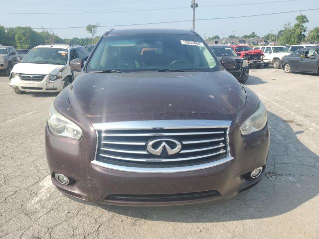 5N1AL0MN0DC312322 - 2013 INFINITI JX35 BROWN photo 5