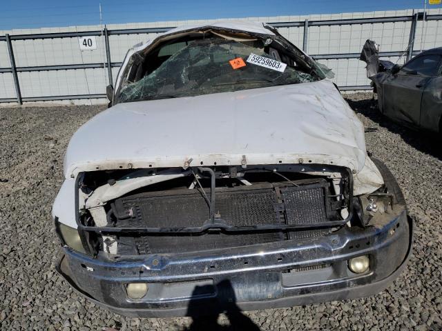 3B7KC23641G795840 - 2001 DODGE RAM 2500 WHITE photo 5