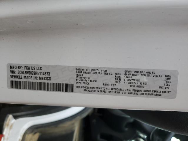 3C6LRVDG9RE114873 - 2024 RAM PROMASTER 2500 HIGH Ağ foto 14