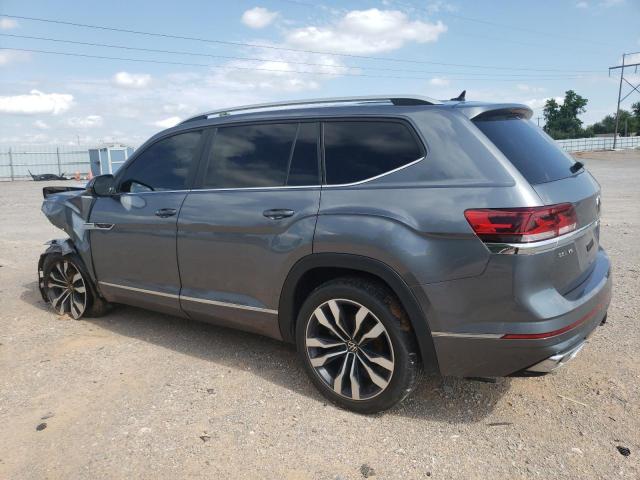 1V2SR2CA1MC587990 - 2021 VOLKSWAGEN ATLAS SEL R-LINE GRAY photo 2