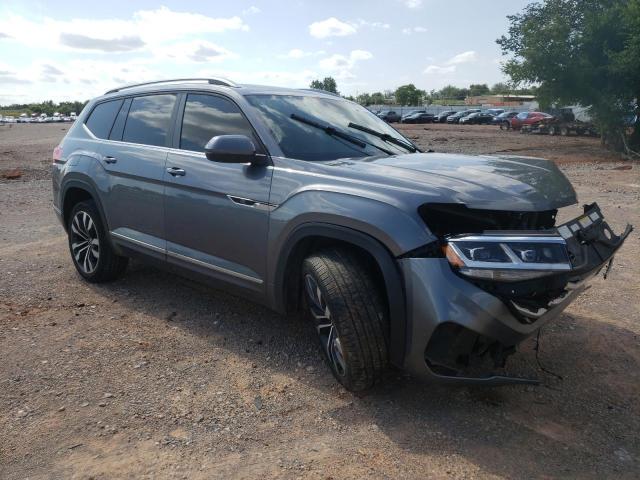 1V2SR2CA1MC587990 - 2021 VOLKSWAGEN ATLAS SEL R-LINE GRAY photo 4