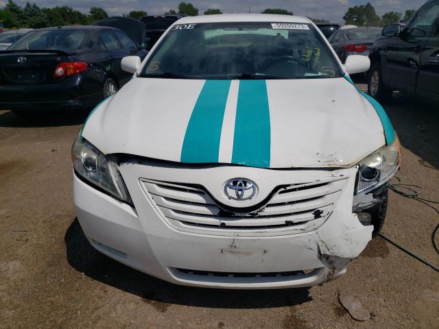 4T1BE46K27U515591 - 2007 TOYOTA CAMRY LE A CE WHITE photo 5