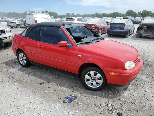 3VWDC21V91M808051 - 2001 VOLKSWAGEN CABRIO GLX 红色 照片 4