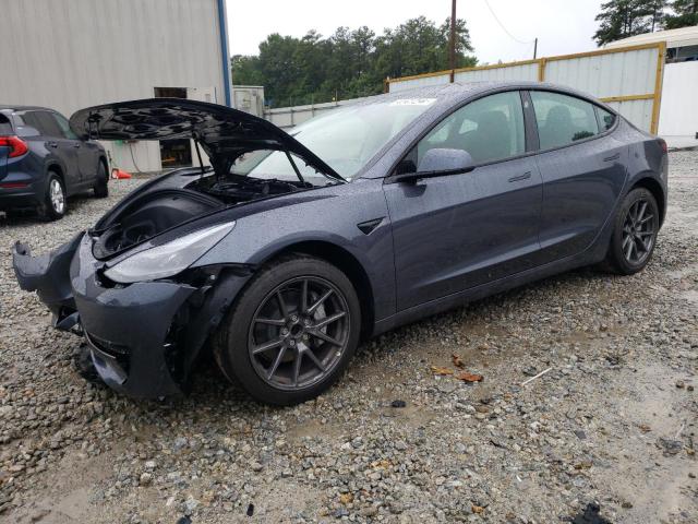 5YJ3E1EA3PF438738 - 2023 TESLA MODEL 3 GRAY photo 1