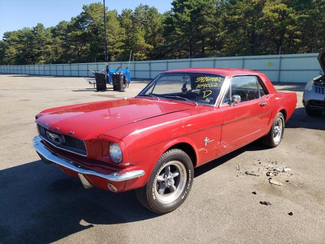 6T07T104032 - 1965 FORD MUSTANG RED photo 2