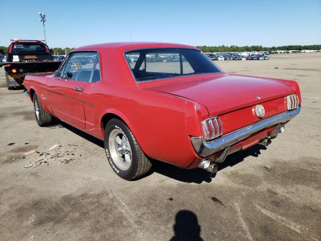 6T07T104032 - 1965 FORD MUSTANG RED photo 3