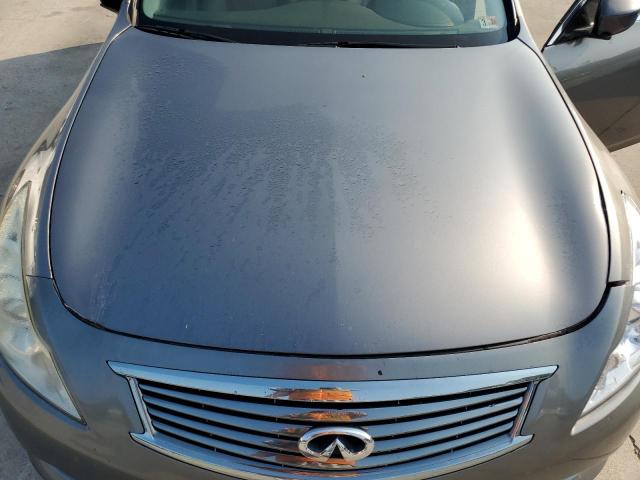 JN1CV6AP8DM725988 - 2013 INFINITI G37 BASE GRAY photo 11