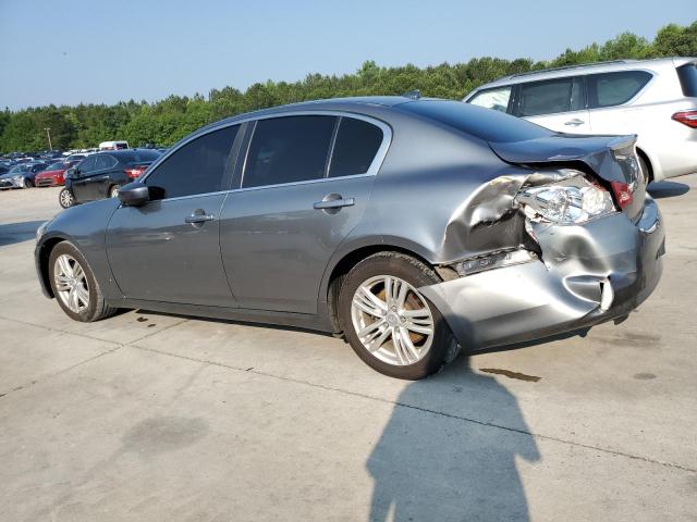 JN1CV6AP8DM725988 - 2013 INFINITI G37 BASE GRAY photo 2