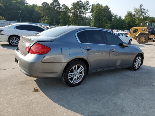 JN1CV6AP8DM725988 - 2013 INFINITI G37 BASE GRAY photo 3