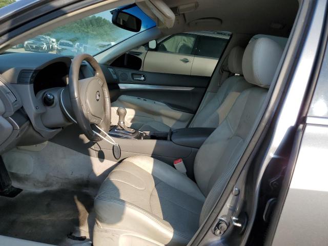 JN1CV6AP8DM725988 - 2013 INFINITI G37 BASE GRAY photo 7