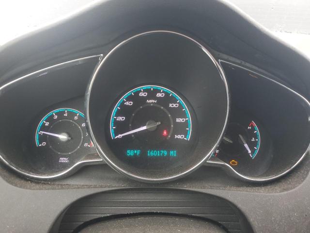 1G1ZE5E17BF189181 - 2011 CHEVROLET MALIBU LTZ BLACK photo 9