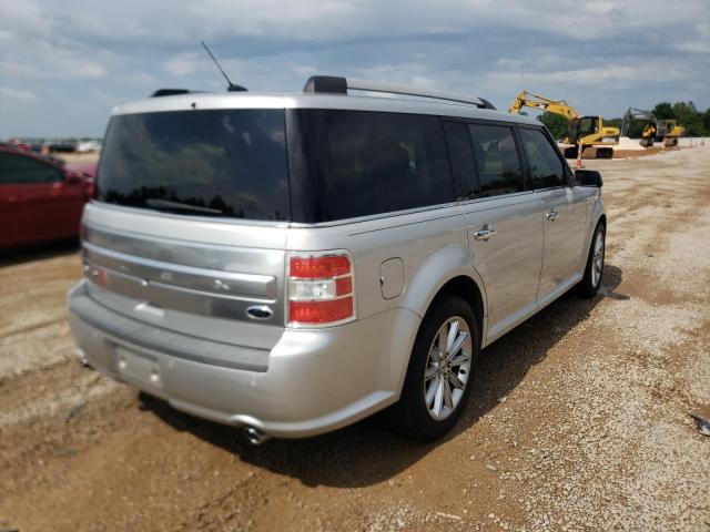 2FMGK5D89DBD05390 - 2013 FORD FLEX LIMITED SILVER photo 3