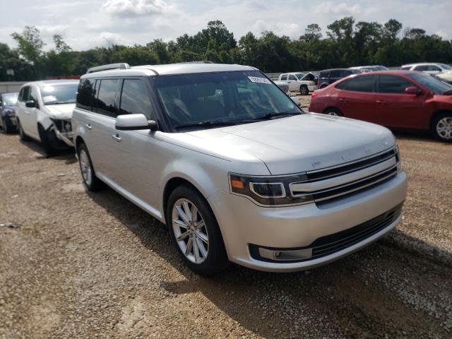 2FMGK5D89DBD05390 - 2013 FORD FLEX LIMITED SILVER photo 4