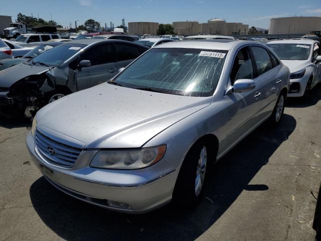 KMHFC46F88A290199 - 2008 HYUNDAI AZERA SE SILVER photo 1