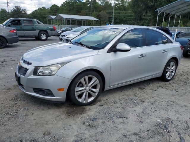 1G1PG5SB3D7218610 - 2013 CHEVROLET CRUZE LTZ SILVER photo 1