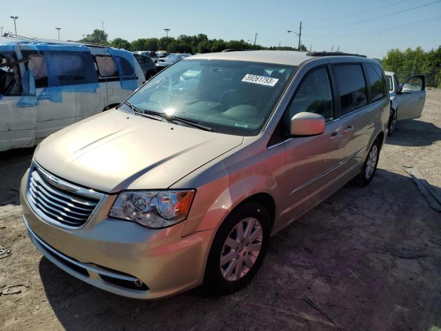 2C4RC1BG1DR779418 - 2013 CHRYSLER TOWN & COU TOURING Krem foto 1
