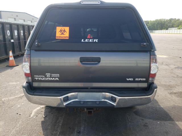 5TFUU4EN4BX014303 - 2011 TOYOTA TACOMA ACCESS CAB ნაცრისფერი ფოტო 6