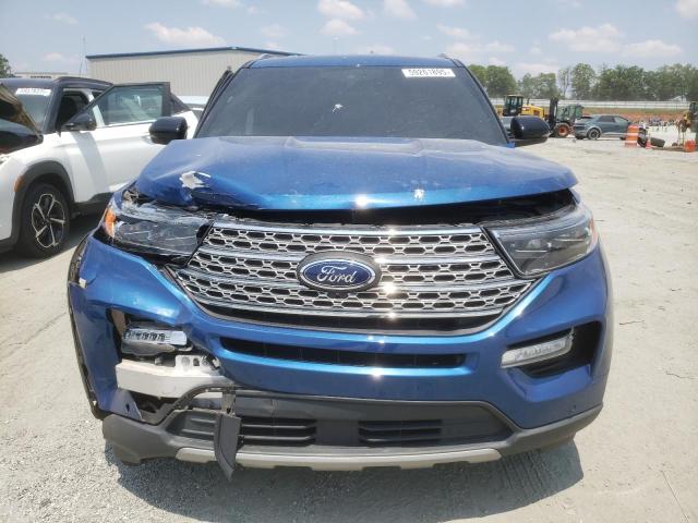 1FMSK7FH5MGC14547 - 2021 FORD EXPLORER LIMITED 蓝色 照片 5
