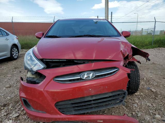 KMHCT4AE1HU340408 - 2017 HYUNDAI ACCENT SE RED photo 5