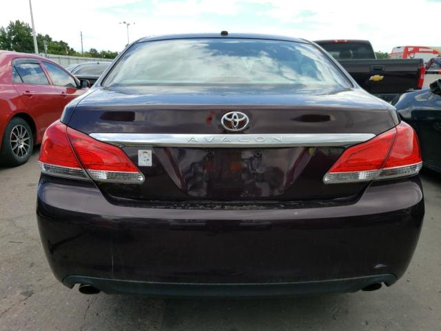 4T1BK3DB4CU469603 - 2012 TOYOTA AVALON BASE 紫色 照片 6