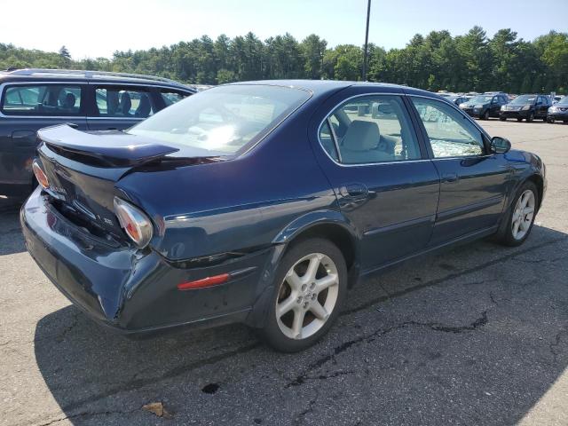 JN1DA31D23T524323 - 2003 NISSAN MAXIMA GLE BLUE photo 3