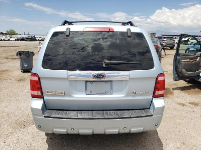 1FMCU49H58KE18759 - 2008 FORD ESCAPE HEV TEAL photo 6