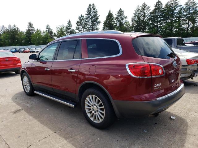 5GAKRAEDXBJ244544 - 2011 BUICK ENCLAVE CX MAROON photo 2