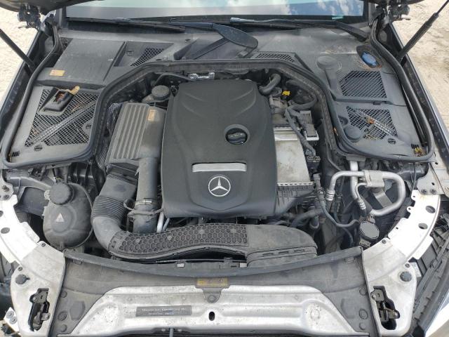 WDDWF4JB0GR147818 - 2016 MERCEDES-BENZ C 300 GRAY photo 11