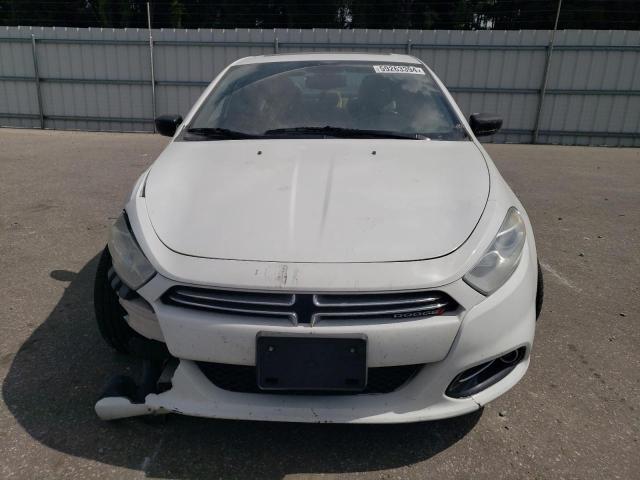 1C3CDFCA1DD320584 - 2013 DODGE DART LIMITED WHITE photo 5